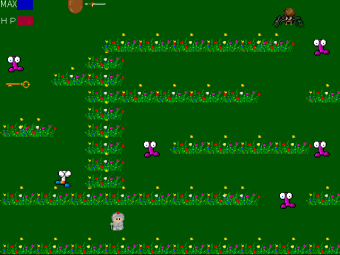 Screenshot for Akuma / 悪魔城 (Devil's Castle) [Japanese]